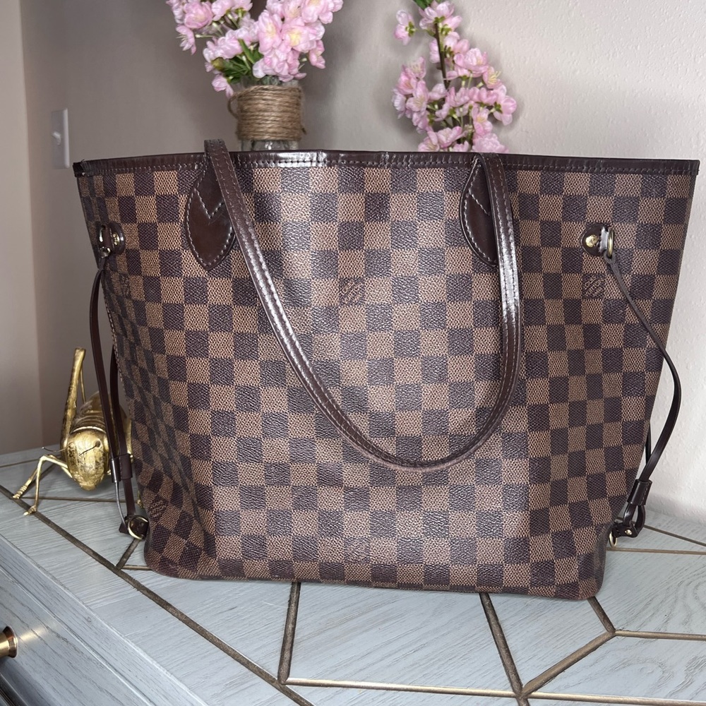 Louis Vuitton Neverful MM Damier Ebene - Picture 5 of 10